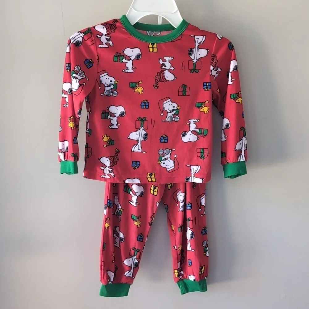 Toddler Peanut 2 Piece Pajama Set Top & Bottom
